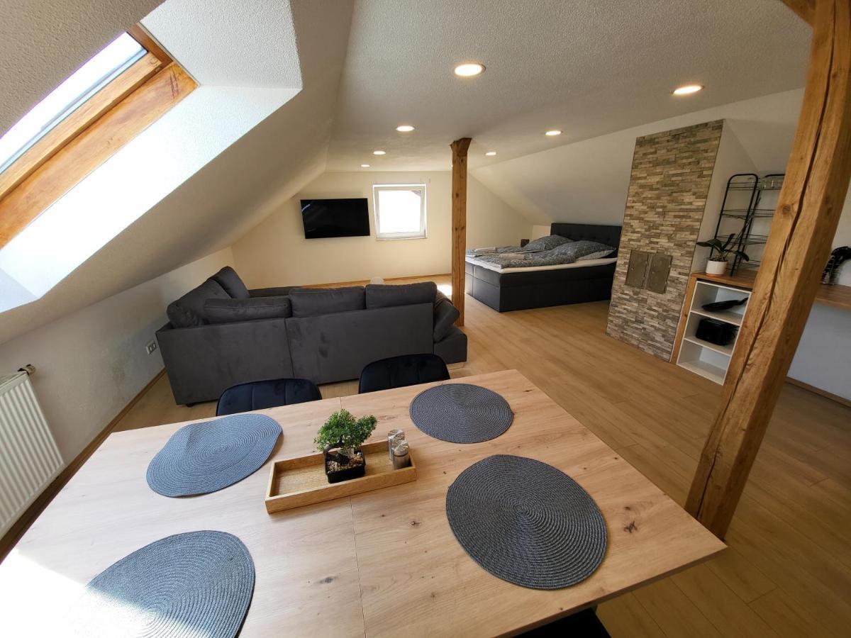 Zentrale Wohnung In Crailsheim Eksteriør bilde